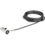 6.5FT LAPTOP CABLE LOCK STEEL 4 DIGIT CO